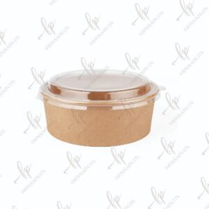 750ml Kraft Salad Bowl with Lid